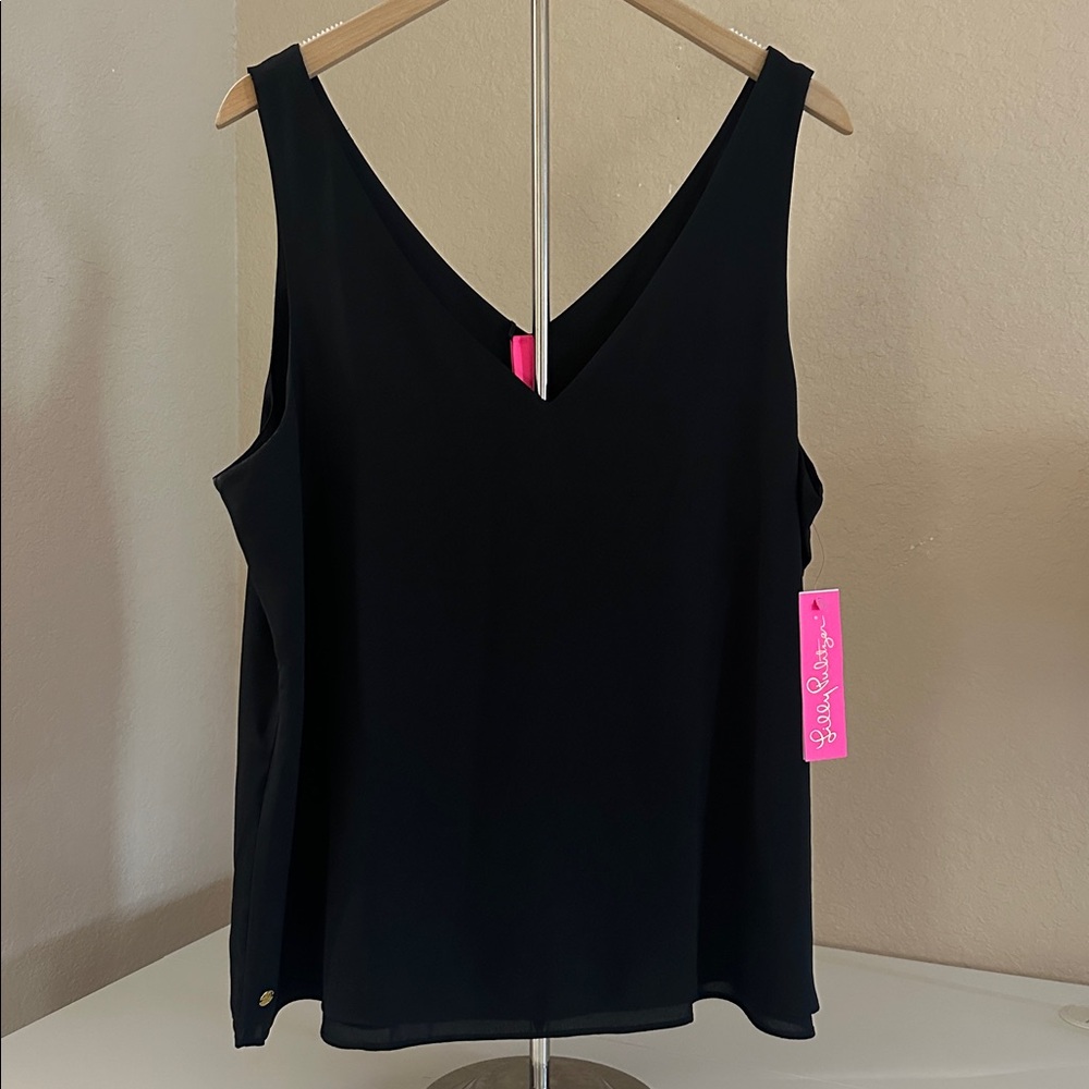 NWT Lilly Pulitzer Reversible Florin Straight Hem Reversible Tank